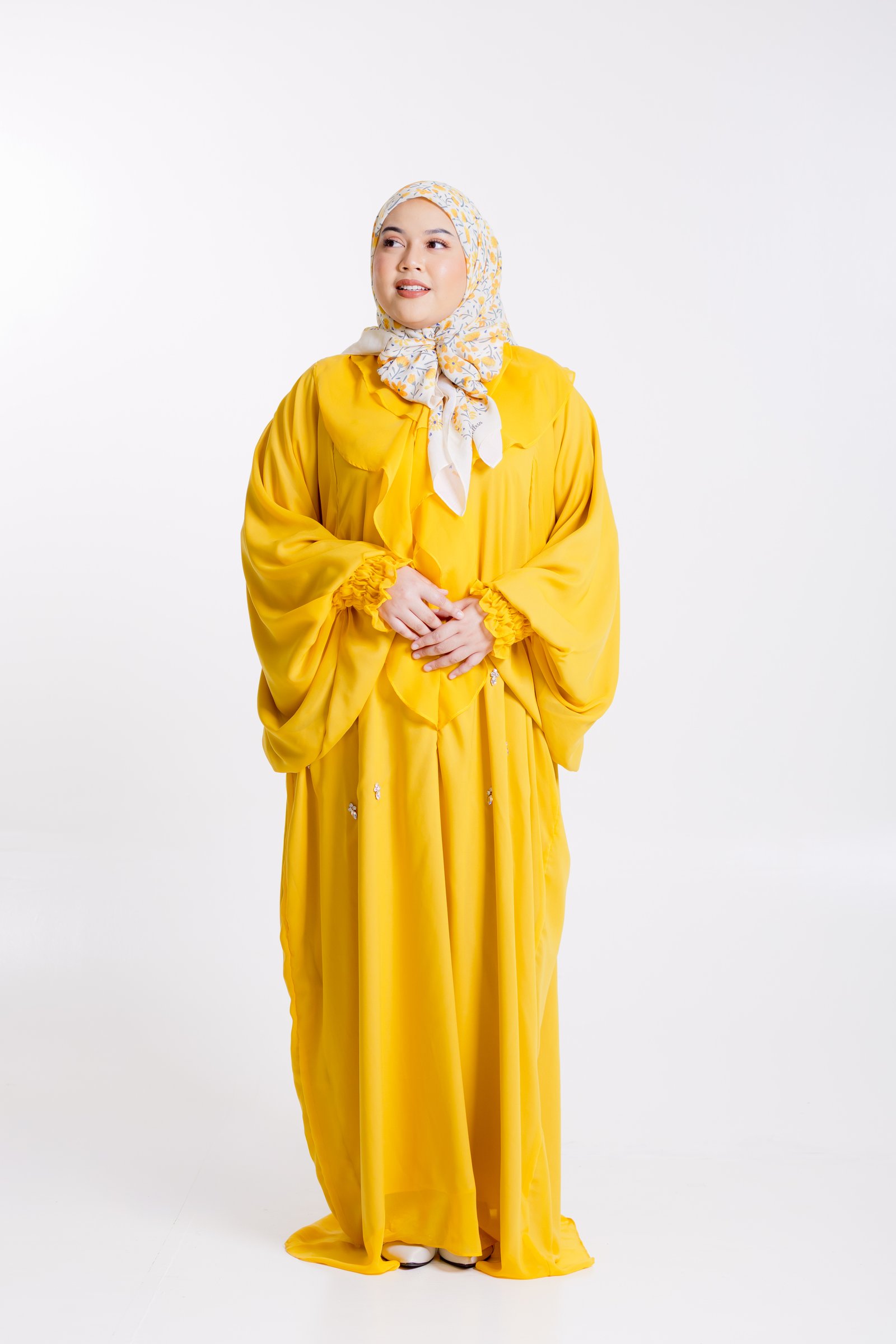 Serene Caftan in Mustard